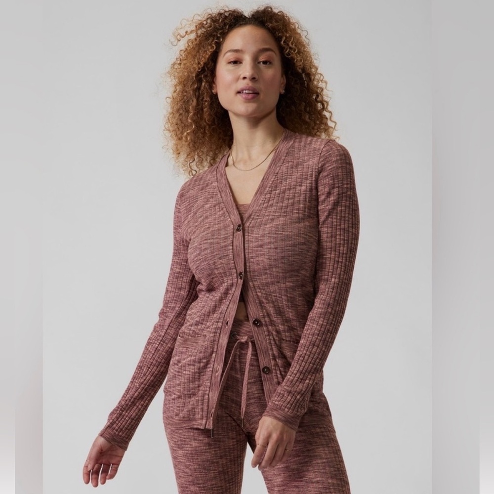 Athleta Space Dyed Cardigan
